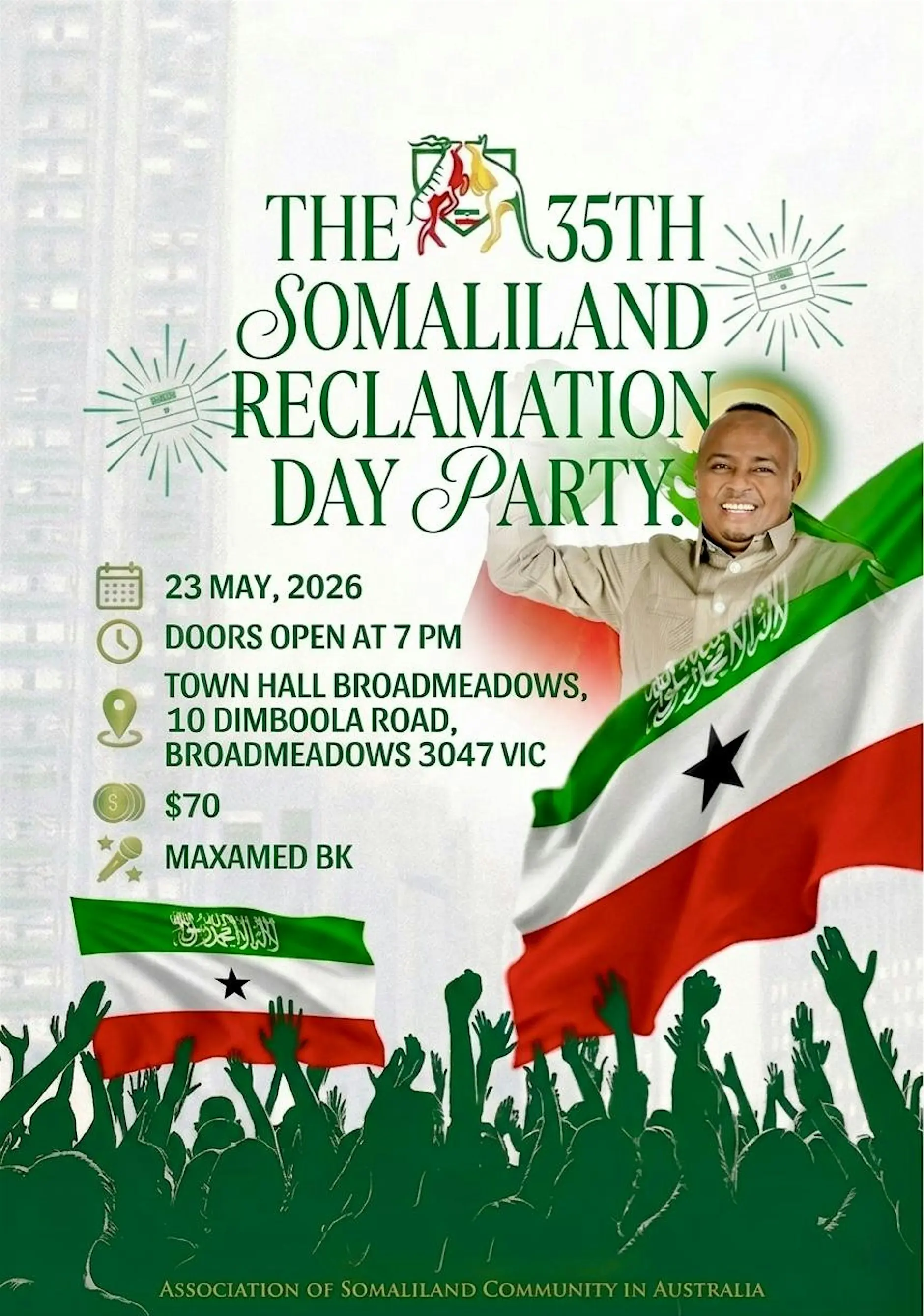 35th Somaliland Reclamation of Independence Day Party